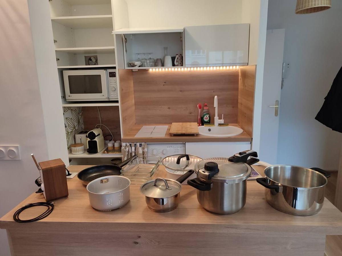 Logement Chic - Lyon 6 Brotteaux - Arrivee Autonome - Equipe Apartment Bagian luar foto
